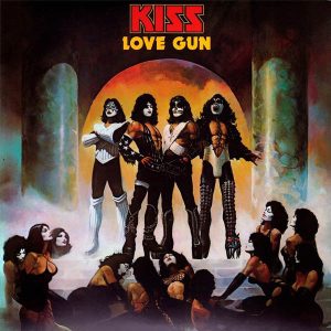 Kiss – Love Gun (Tangerine/Aqua Splatter, LP)