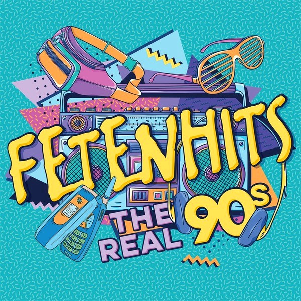 Various Artists – Fetenhits - The Real 90s (4LP)