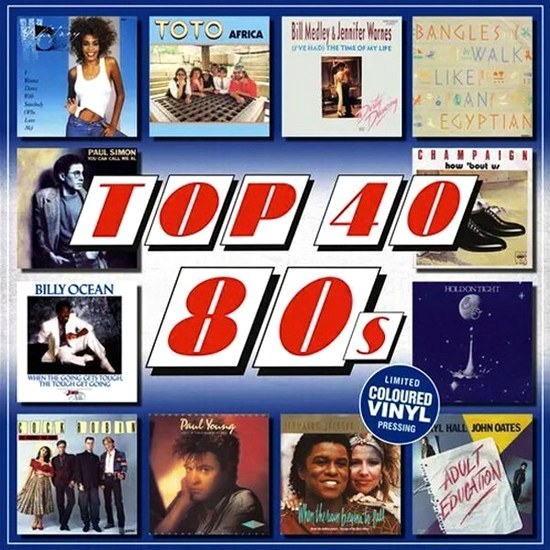 Various Artists – Top 40 - 80s (LP)