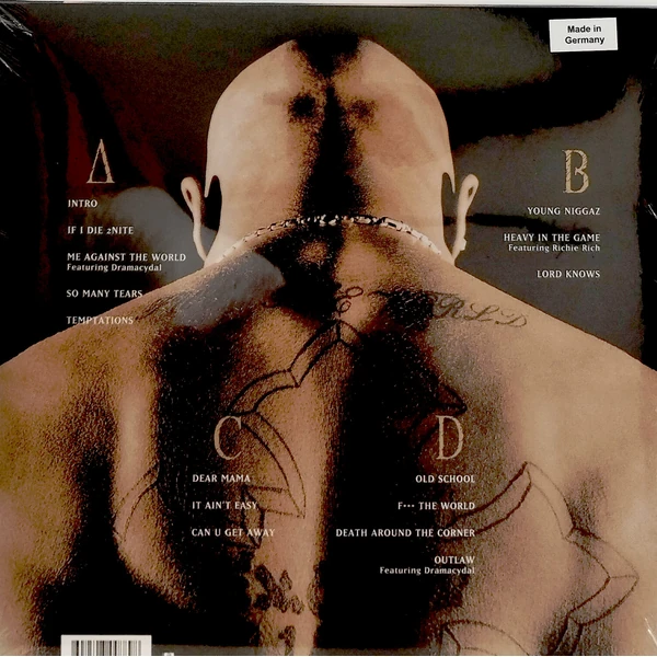 2Pac – Me Against The World (2LP) - Зображення 3