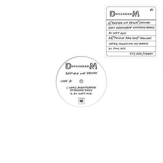 Depeche Mode – Before We Drown / People Are Good (Limited Edition) (12" Vinyl) (LP)