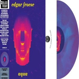 Edgar Froese – Aqua (Reissue) (Remastered) (Blue/Pink Swirled Coloured) (LP)