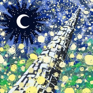 Fax Gang – & 파란노을 - Scattersun (Limited Edition) (In Blue Teal Sun Coloured) (LP)