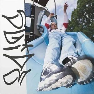 George Clanton – Slide (Light Blue Over Transparent Swirl Coloured) (LP)