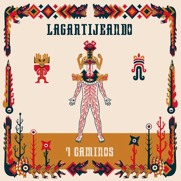 Lagartijeando – 7 Caminos (Black Coloured) (LP)