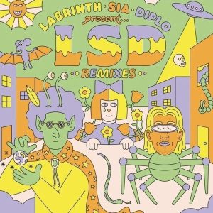 LSD – Labrinth, Sia & Diplo Present LSD - Remixes (Limited Edition) (RSD 2024) (Purple Coloured) (LP)
