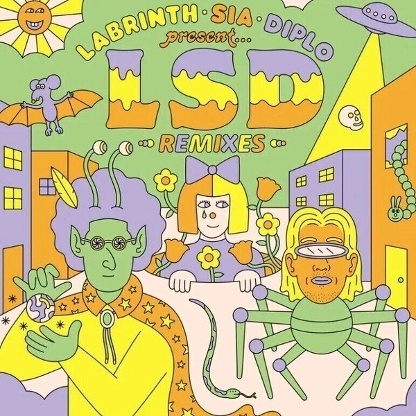 LSD – Labrinth, Sia & Diplo Present LSD - Remixes (Limited Edition) (RSD 2024) (Purple Coloured) (LP)