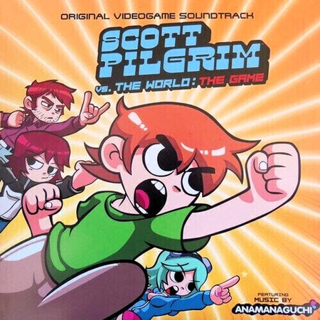 Original Soundtrack – Scott Pilgrim Vs. The World: The Game (Anamanaguchi) (Limited Edition) (Transparent Orange Coloured) (LP)