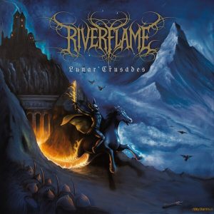 Riverflame – Lunar Crusades (Limited Edition) (Flaming Yellow/Orange Coloured) (LP)