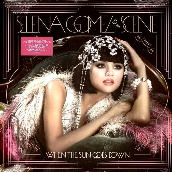 Selena Gomez – When The Sun Goes Down (Limited Edition) (Reissue) (Lavender/White Swirl Coloured) (LP)