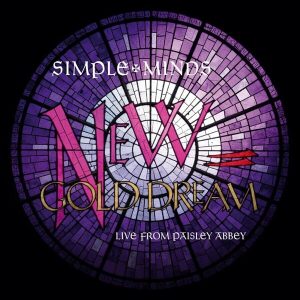 Simple Minds – New Gold Dream (Live From Paisley Abbey) (Red Black Marbled Coloured) (LP)