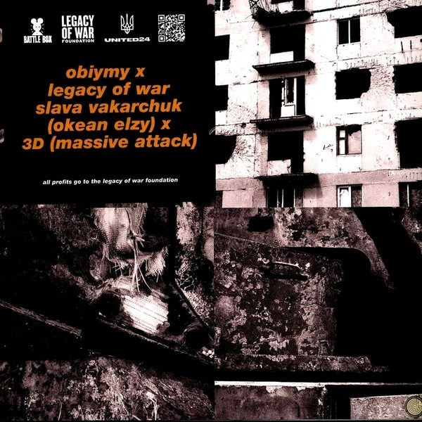 Svyatoslav Vakarchuk & Robert 3D Del Naja – Obiymy (Legacy of War Mix) (LP)